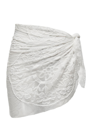 ONLY CARLA EMBROIDERED LACE SARONG