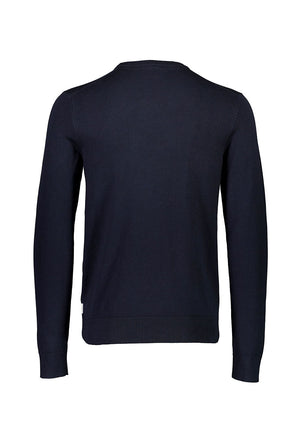 LINDBERGH MELANGE ROUND NECK KNIT