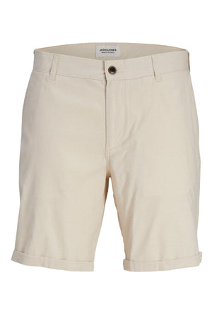 JACK AND JONES DAVE LINEN BLEND SHORTS