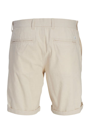 JACK AND JONES DAVE LINEN BLEND SHORTS