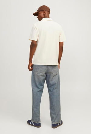 JACK AND JONES BROOKLYN PLISSE POLO