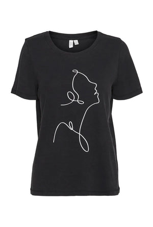 VERO MODA MERLE SS ONECK TSHIRT