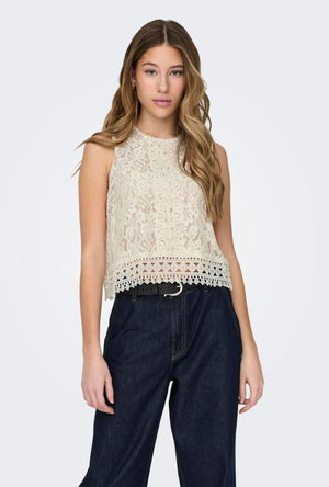 JDY MALOU SL LACE TOP