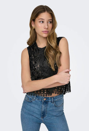 JDY MALOU SL LACE TOP