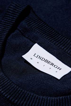 LINDBERGH MELANGE ROUND NECK KNIT