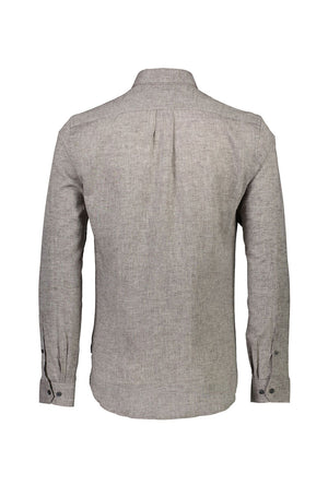 LINDBERGH COTTON LINEN LS SHIRT