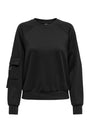 ONLY CORINNE LIFE LS ONECK SWEATSHIRT