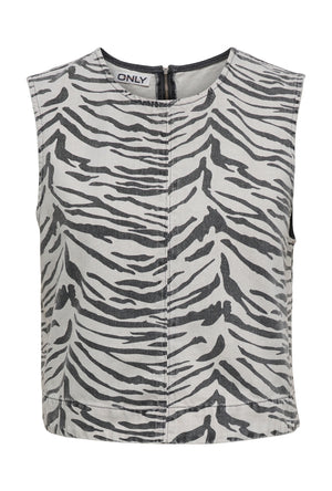 ONLY DORSI ZEBRA TOP