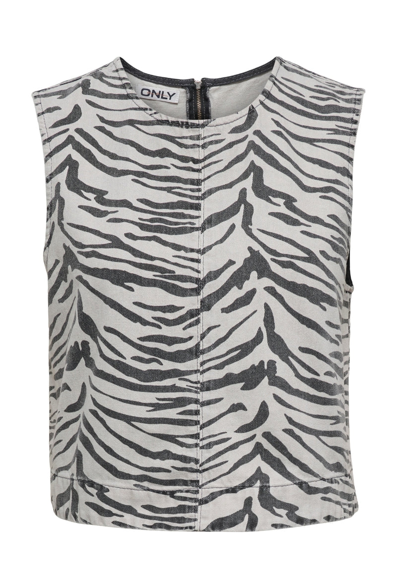 ONLY DORSI ZEBRA TOP