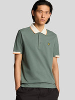 LYLE AND SCOTT HALF TIPPED POLO