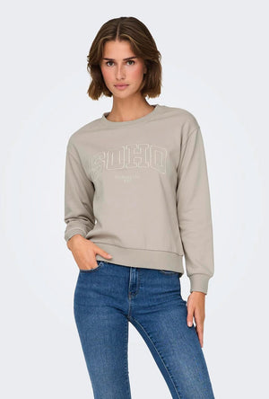 JDY PARIS EMB SWEATSHIRT