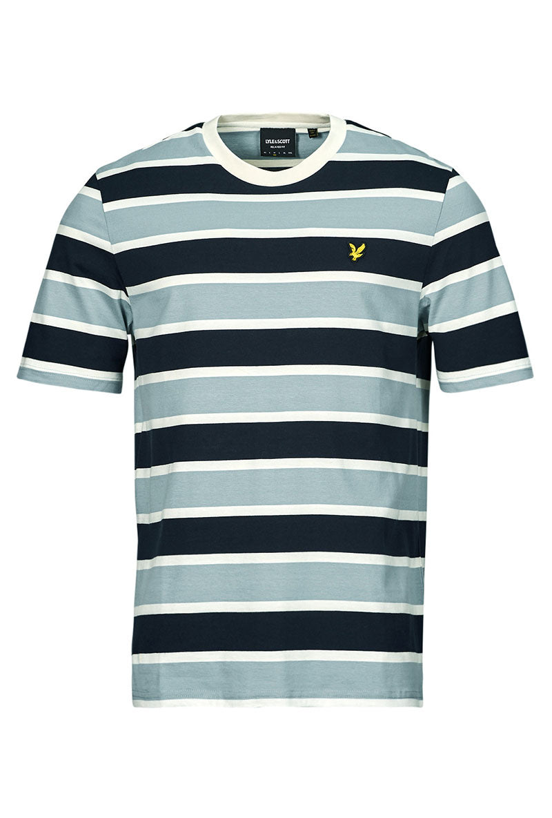 LYLE AND SCOTT STRIPE SS TSHIRT