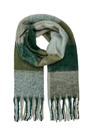 ONLY WINIE CHECK SCARF