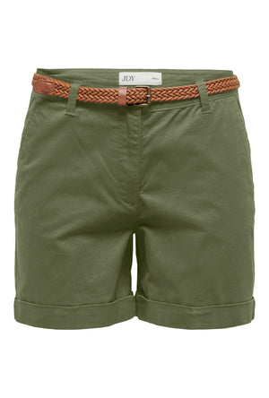 JDY CHICAGO BELTED CHINO SHORTS