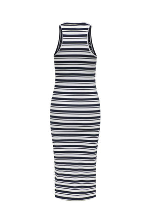 ONLY BELFAST STRIPE SL MIDI DRESS