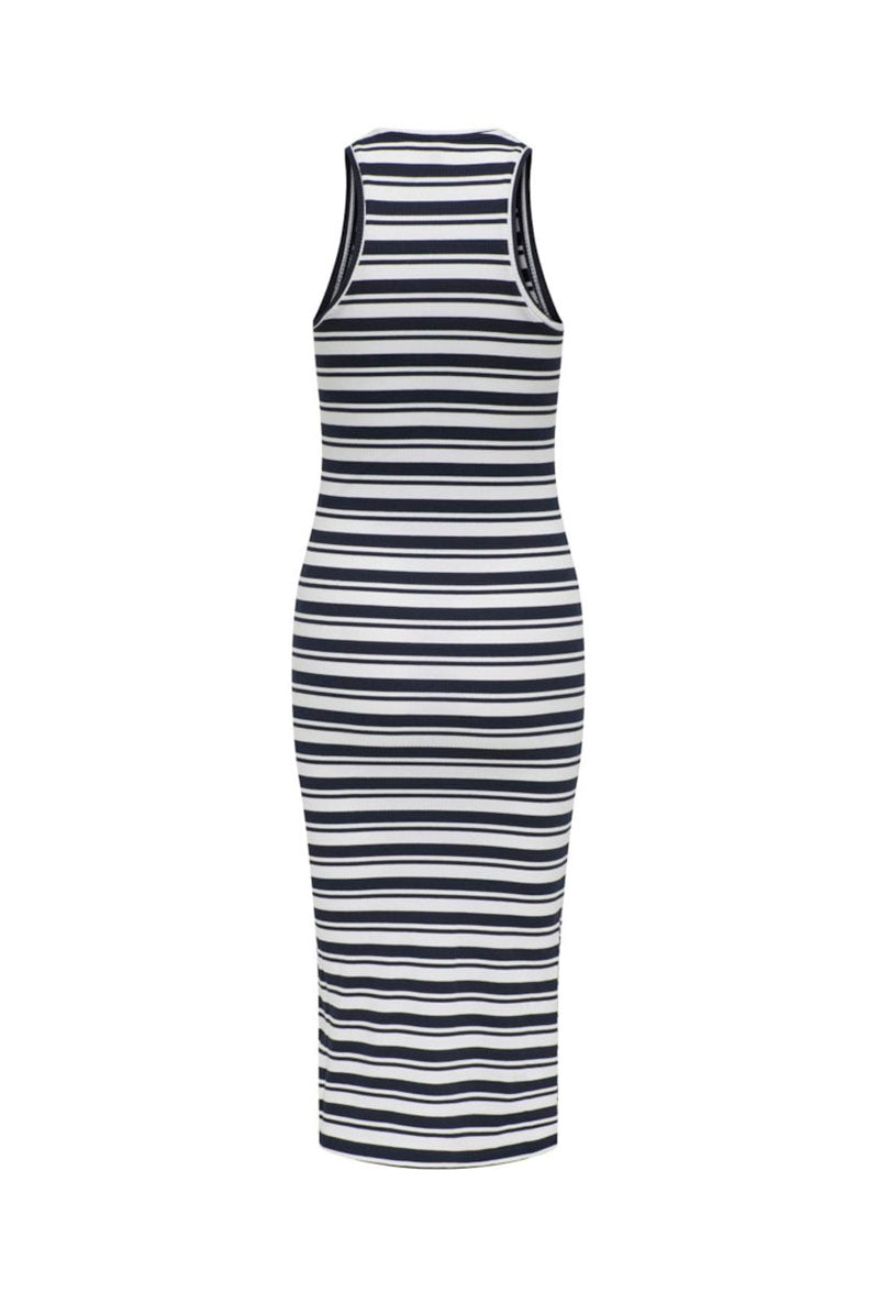 ONLY BELFAST STRIPE SL MIDI DRESS