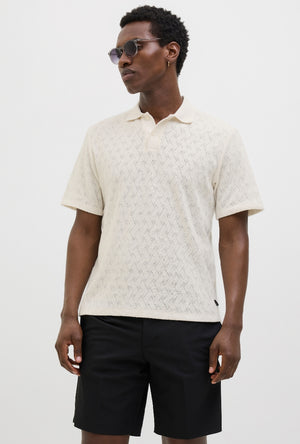 JACK AND JONES BLATRENT JACQUARD POLO