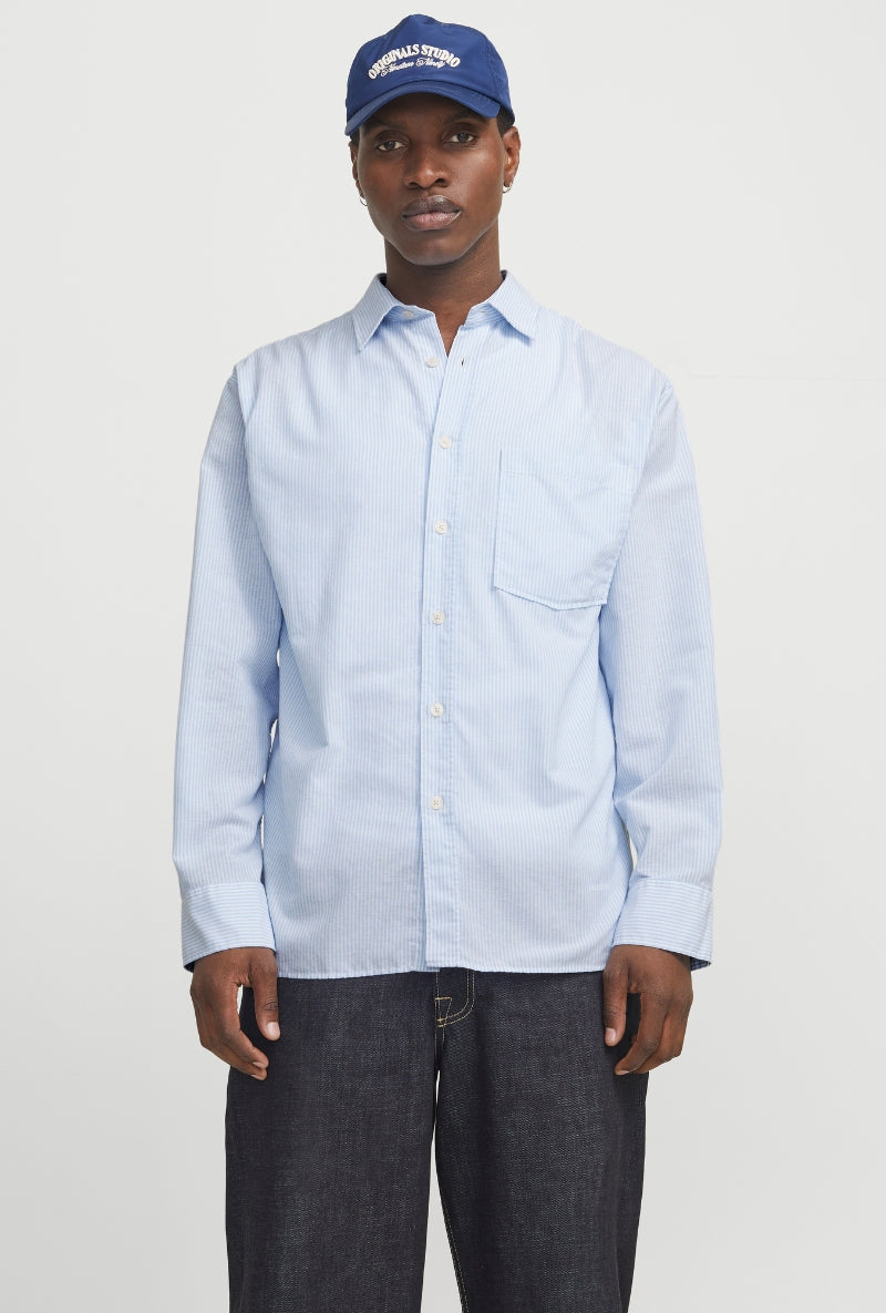 JACK AND JONES MARGATE OXFORD LS SHIRT