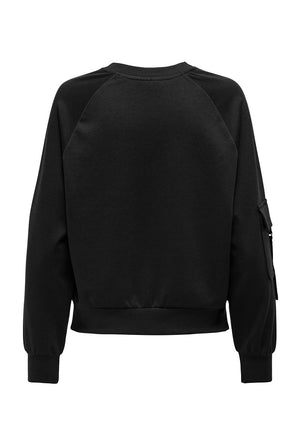 ONLY CORINNE LIFE LS ONECK SWEATSHIRT