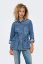 ONLY KENYA UTILITY DENIM JACKET