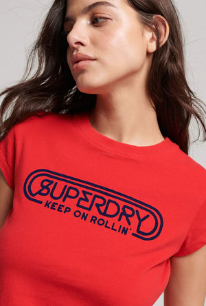 SUPERDRY VINTAGE ROLL WITH IT TSHIRT