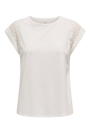 ONLY BECCA SS LACE TOP