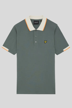 LYLE AND SCOTT HALF TIPPED POLO