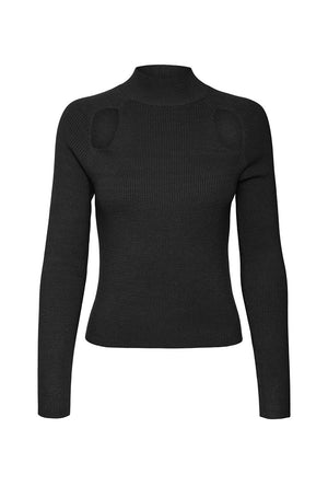 VERO MODA KARIS LS HIGHNECK CUTOUT PULLOVER