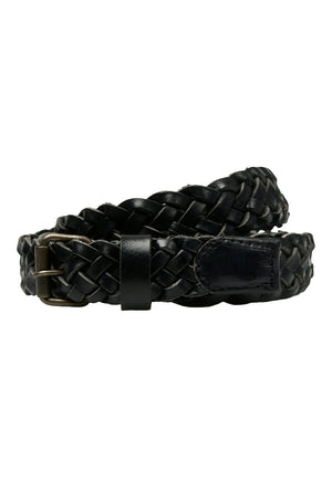 JACK AND JONES NATE BRAIDED LEATHER BELT