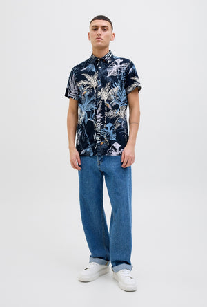 JACK AND JONES HAWAII AOP SS SHIRT