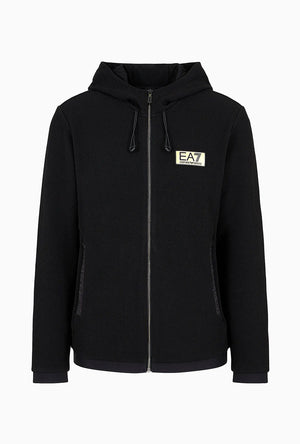 EA7 MEN ZIP UP HOODIE