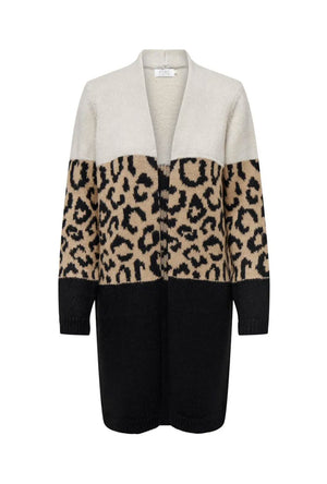 ONLY JADE ANIMAL LS CARDIGAN