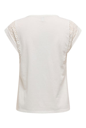 ONLY BECCA SS LACE TOP