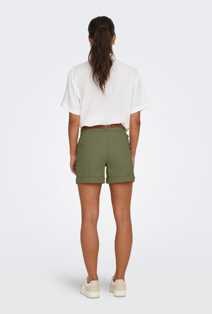 JDY CHICAGO BELTED CHINO SHORTS