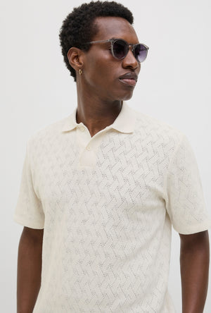 JACK AND JONES BLATRENT JACQUARD POLO