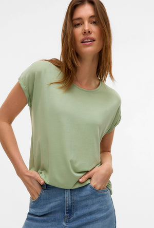 VERO MODA AVA PLAIN SS TOP