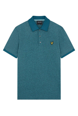 LYLE AND SCOTT VINTAGE MARL POLO SHIRT