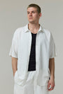 DEEP LEISURE SS LINEN MIX SHIRT