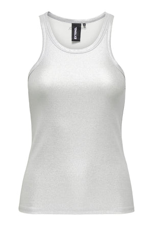 ONLY LINDSAY VIOL METAL RIB TANKTOP