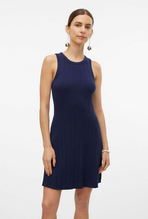 VERO MODA STEPHANIE RIB SL DRESS