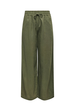 JDY SAY HW LINEN WIDE PANTS