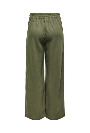 JDY SAY HW LINEN WIDE PANTS