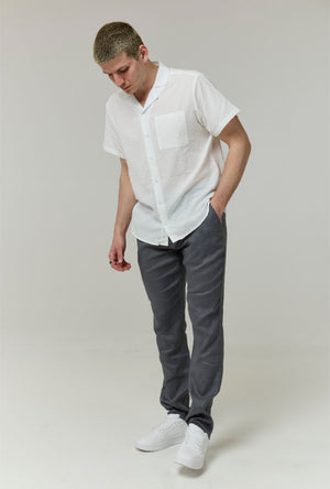 DEEP BREEZE LINEN TROUSERS