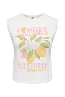Front image of the Anica s/l tank top in mul2, by brand Only