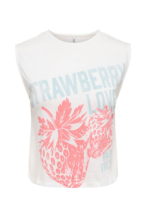 Front image of Anica s/l tank top in mul3, by brand Only