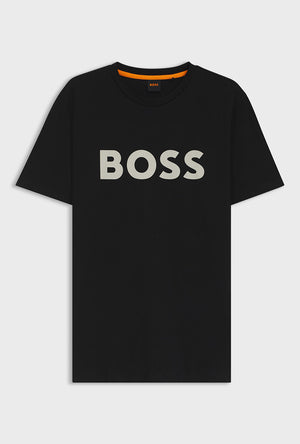 Front image of the Boss thinking 1 t in black, by brand Boss