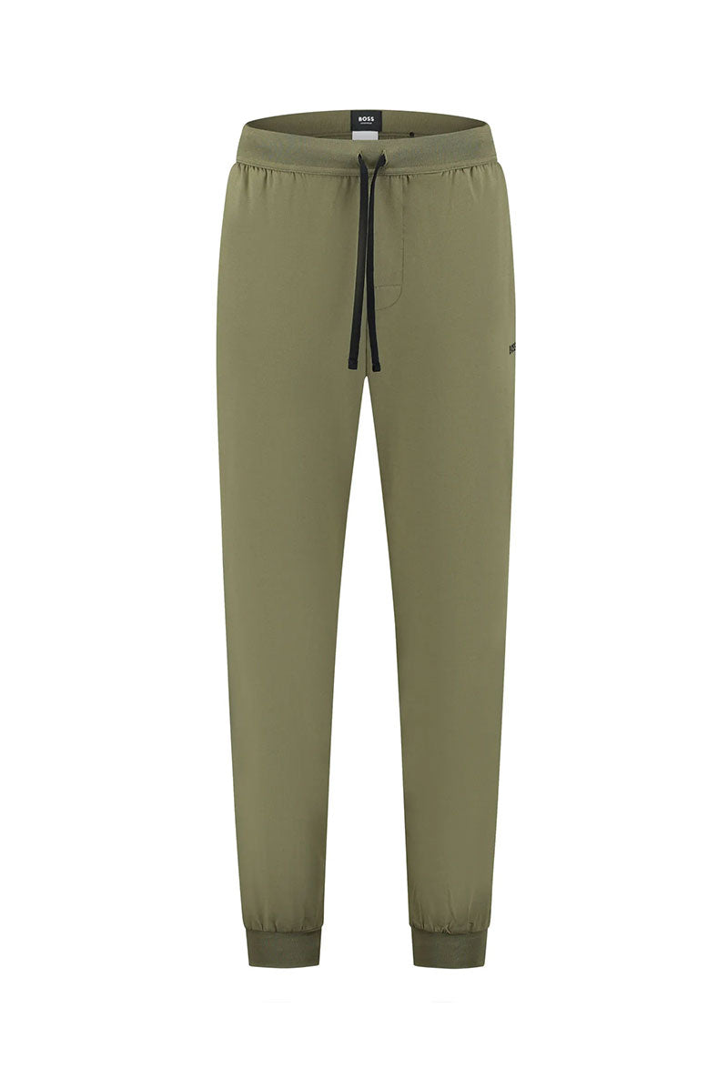 Front image of Mix and match pants in khaki, by brand Boss