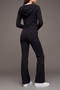 Back image of the Deepstar kayla pants in black, by brand Deep star