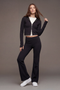 Front image of Deepstar kayla pants in black, by brand Deep star