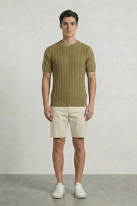 DEEP CONNOR ROUND NECK KNIT